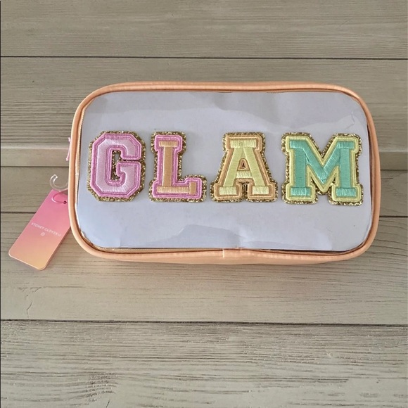 Stoney Clover Lane X Target Handbags - NWT: GLAM Patch Small Pouch - Stoney Clover Lane x Target Orange
